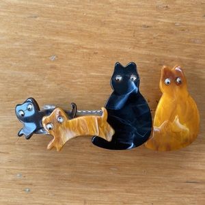 1980s Cat Hair Clip